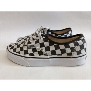 Vans Checkerboard Black and White Low-Top Sneakers